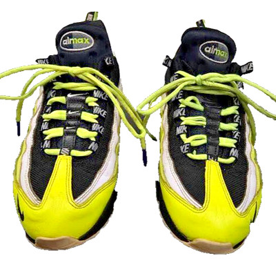 Nike Air Max 95 Men's-9 Reverse Volt Glow Sneakers 2018 538416-701 Premium Rare
