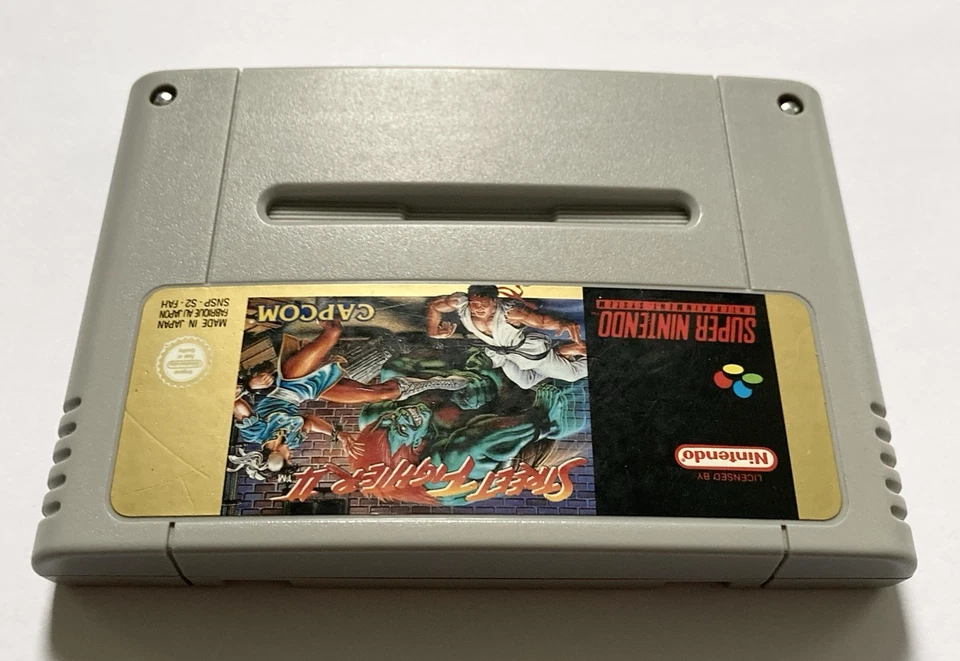 STREET FIGHTER II (2) - Nintendo SNES Super Nintendo - Jeu 100% Officiel - FAH + - Photo 3/4