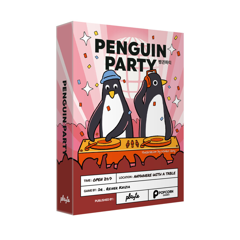 🐧 Penguin Party – Reiner Knizia’s Classic Card Game – Playte Edition.