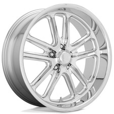 20x8 Us Mags Wheels U131 Bullet Chrome Rims 5x120.65 Et1 1pc