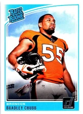 2018 Donruss #319 Bradley Chubb RC Rookie Denver Broncos