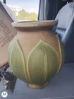 10" Early Roseville Velmoss Arts And Crafts Pottery Vase