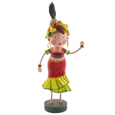 Lori Mitchell Chiquita Summer Dress Figurine Folk Art Figure