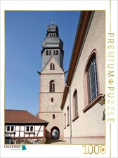 CALVENDO Puzzle Pfarrkirche St. Peter und Paul 1000 Teile Puzzle hoch | 1000 Tei