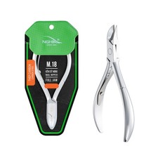 NGHIA Carbon Hard Steel Nail Nipper - M-18: Precision Nail Care Tool with Gre...
