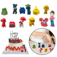 Paw Patrol Kunststoff Hund Spielzeug 12 St&uuml;ck Bunte Figuren Kinder Geschenk