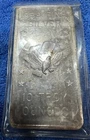 10 TROY OZ .999 FINE SILVER BAR FROM APM AMERICAN EAGEL W/ FLAG