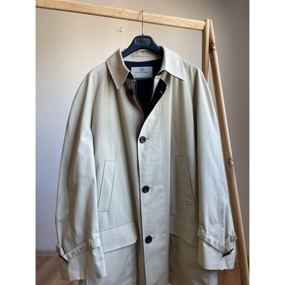 ジャケット・アウター 80s Aquascutum Hyper Long Trench Coat Vintage Aquascutum Regent St London Khaki Long Trench Coat Plaid