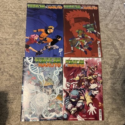 Teenage Mutant Ninja Turtles X Naruto: #1 2 3 4 [CVR C Set] 2024