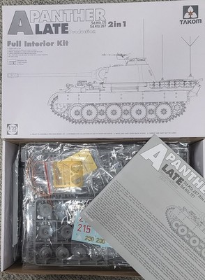 TAKOM 2099 1/35 Takom Sd.Kfz.171/267 Panther A Late (Full Interior Kit)