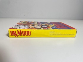 Dr Mario Nintendo NES Complete CIB Good Clean Authentic