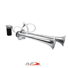 SET TROMBE PNEUMATICHE BITONALI TIPO BUS SIMONI RACING 12V  COMPRESSORE INCLUSO