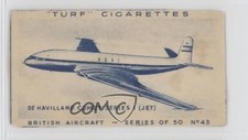 1953 Turf British Aircraft Tobacco De Havilland Comet Series 1 (Jet) #43 0s4