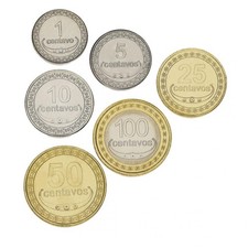 East Timor set of 6 coins 2003-2017 UNC 1, 5, 10, 25, 50, 100 centavos