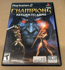 Champions Return to Arms PS2 2005 NTSC-U/C Original Case NO MANUAL SLUS-20973