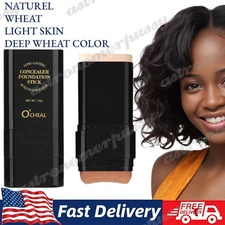 Foundation Stick, 2 in 1 Dual-Ended Long-Lasting Concealer Foundation Stick, Fac