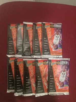 1996 97 Upper Deck Collector's choice basketball packs