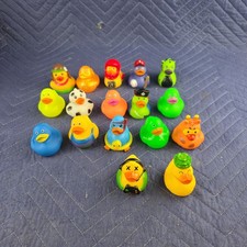 Rubber Ducks Jeep Duckies Various Styles and Colors Funny Gift Lot Of 17