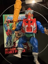 100% Complete 1983 Mekaneck MOTU Masters of the Universe Vintage Figure & Comic