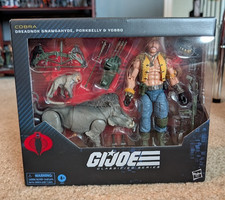 G.I. Joe Classified Dreadnok Gnawgahyde  Porkbelly & Yobbo  125 NIB  Sealed