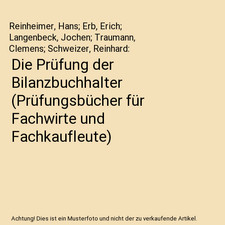 Die Prüfung der Bilanzbuchhalter 