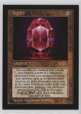 2024 Cardsmiths Currency Cred Series 4 Short Print Ruby #8-SP 4g8