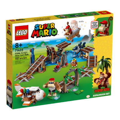 LEGO Super Mario: Diddy Kong's Mine Cart Ride Expansion Set (71425)