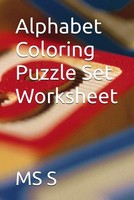 Alphabet Coloring Puzzle Worksheet
