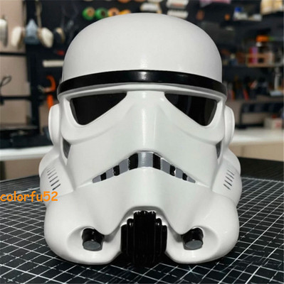 Star Wars Imperial Stormtrooper Helmet Cosplay White Mask Resin Prop Halloween
