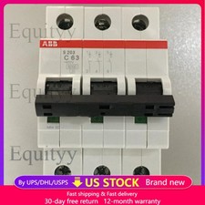 1ps new abb S203-C63 3P 63A Miniature Circuit Breaker fast Shipping