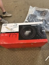 MTX Terminator TNE212D 1200 Watt 2 Ohm Dual 12 Subwoofers/Subs Sealed Sub Box