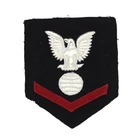 WWII US NAVY USN ELECTRICIAN'S MATE THIRD 3RD CLASS SLEEVE RATE RANK PATCH FELT