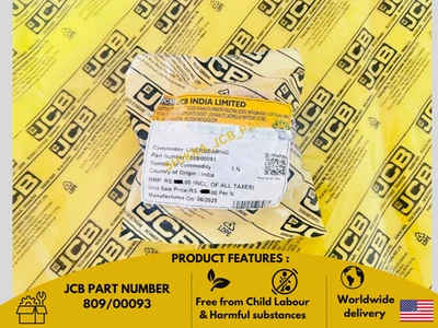 JCB PARTS - AUTHENTIQUE JCB BEARING LINER 809/00093 - Photo 1/4