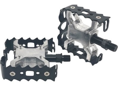 Spezial Fahrrad Pedale schwarz Aluminium 1/2'' (Zoll)