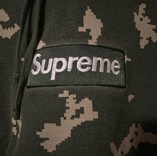Supreme Box Logo Hoodie Russian Camo Green FW21 Large - Picture 2 of 6