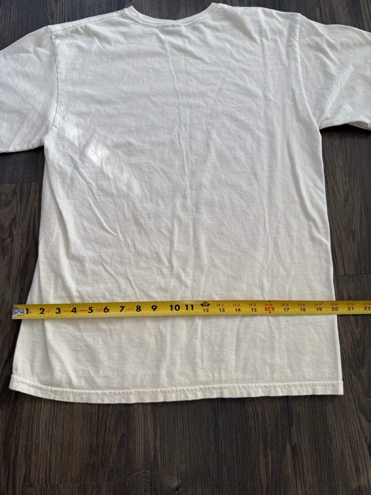 Vintage Stussy The Golden State California Creme White Cotton T Shirt Men’s M thumbnail 7