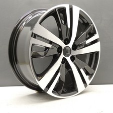 PEUGEOT 3008 18" ALLOY WHEEL RIM 7.5J ET49 OEM 9809687377 GENUINE X1