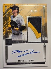 2024 Panini Impeccable - Elégance Prospect Jersey Autographs Mitch Jebb #EPJ-MJ
