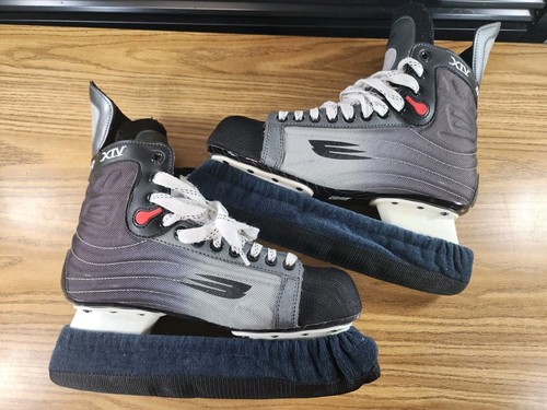 Pattini da hockey su ghiaccio Bauer Vapor XIV taglia 11,5 Tuik personalizzati + lame ottime condizioni - Foto 1 di 15