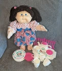 Cabbage Patch Kid & Tea Set Dishes Lot