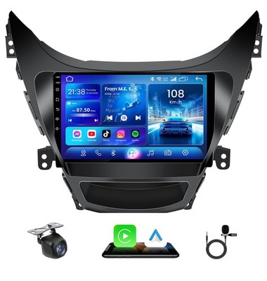 4G RAM+64G ROM Car Radio for Hyundai Elantra 2011-2013: Android 13 Head Unit ...