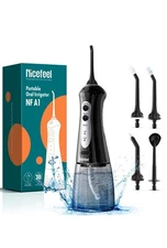 Nicefeel Water Dental Flosser Teeth Pick - Fast Charge Cordless Teeth Cleaner