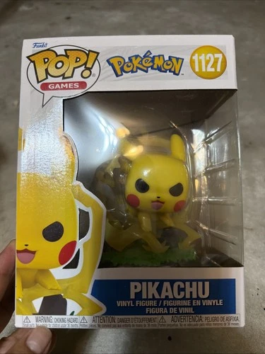 Funko Pop Premium Pokemon -pikachu #1127 Damage Box