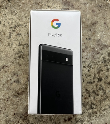 Total by Verizon Google Pixel 6a 128 GB Black Prepaid Smartphone Brand New