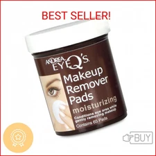 Andrea Eye Q's Moisturizing Makeup Remover, 65 Pads