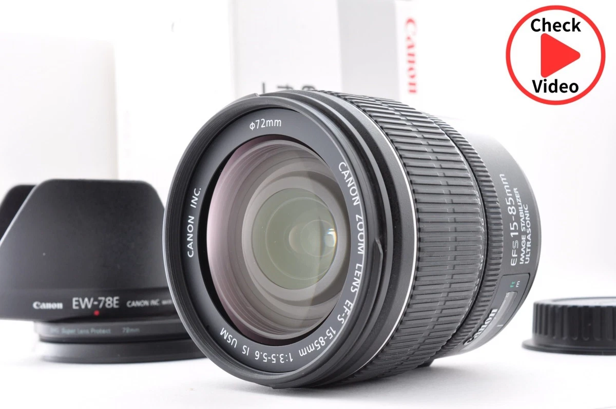 Canon EF-S 15-85mm Focal Camera Lenses for sale | eBay