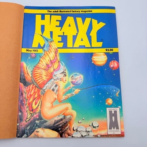 Heavy Metal Magazine May 1983 Sci-Fi Fantasy Comics Illustrated