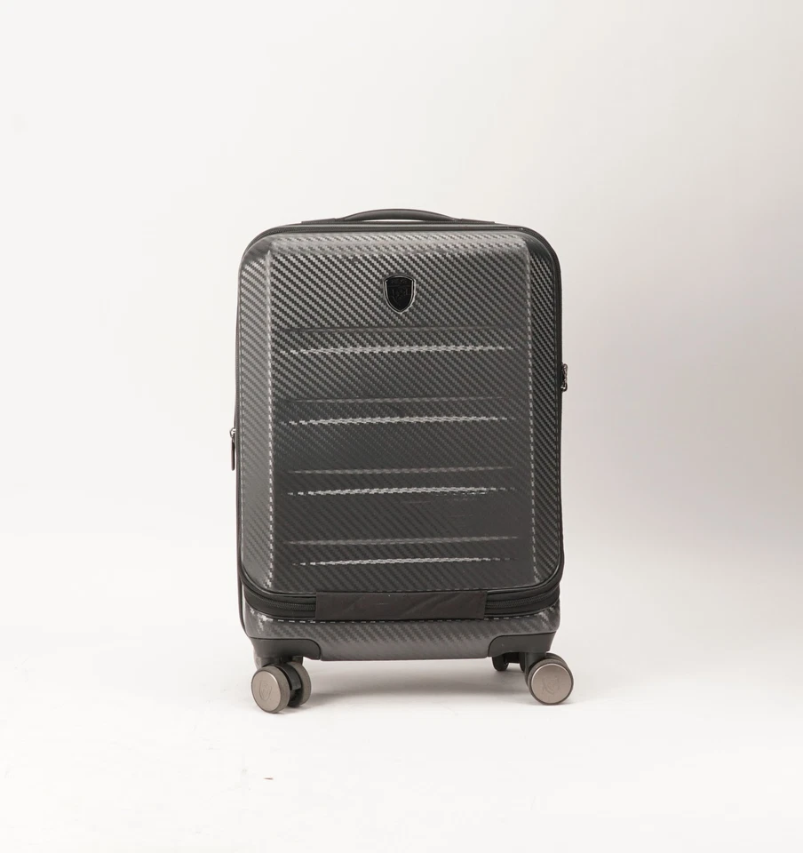 Heys EZ Access 2.0 Expandable, Lightweight 21-Inch Carry-On Luggage (Gunmetal)