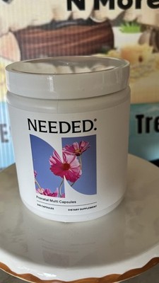 Needed. Multivitamin with Choline Capsules for Prenatal, Pregnancy - 240 Capsule