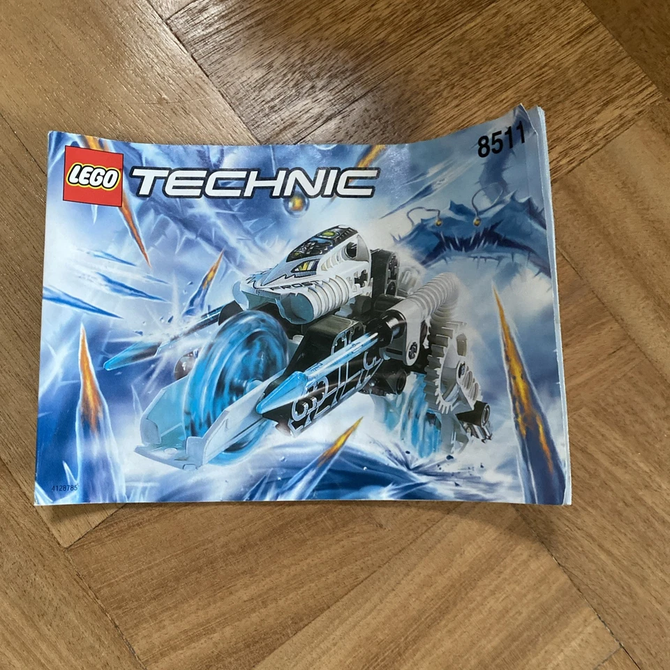 LEGO ROBO RIDERS FULL SET OF DISCS FOR 8511 1999 LEGO TECHNIC 100% COMPLETE, photo 2 of 5
